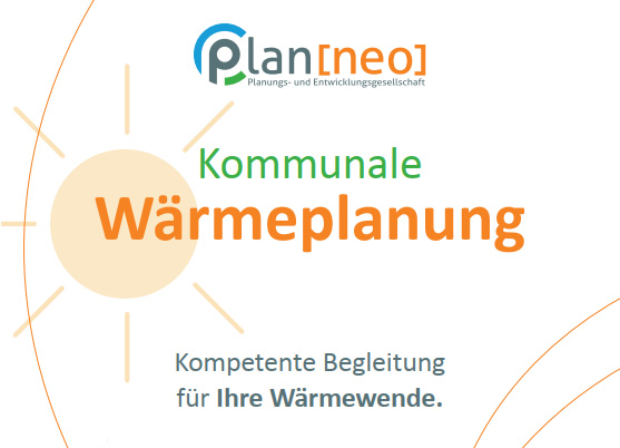 planneo Flyer Wärmeplanung